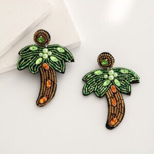Palm Tree Earrings